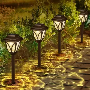 6’lı Solar Bahçe Aydınlatması Gün Işığı