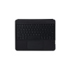 NTM T5206D iPad 10.2 (7.nesil) Kılıf İnter Ledli Klavyeli Tablet Kılıfı - Siyah