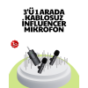 Çok Yönlü Mikrofon - Net Ses, Uzun Pil