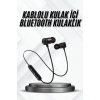 Bluetooth Bağlantılı Kablolu Mıknatıslı Sport Kulaklık