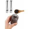 Baharat Öğütücü Paslanmaz Ayarlanabilir Otomatik Pilli Işıklı Tuz & Karabiber