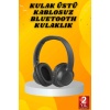 Kulak Üstü Bluetooth Kulaklık Ayarlanabiilir Uzun Pil Ömrü Kablosuz 5.0 Bluetooth