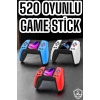 Game Stick Oyun Konsolu 520 Oyunlu Retro Oyunlu Led Ekran