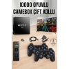 TV Box Çift Oyun Kollu 10000 Oyunlu Atari