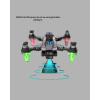 Katlanabilir Drone 1080P Kamera 0-100m Uçuş Mesafeli