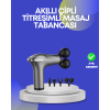 Portatif Şarjlı Masaj Tabancası 4 Başlık Derin Doku Masaj Aleti