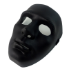 Siyah Renk Hip Hop Anonim Jabbawockeez Dans Maskesi 18x19 Cm