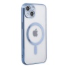 NTM iPhone 14 Plus Kılıf Magneticsafe Lazer Silikon - Sierra Blue