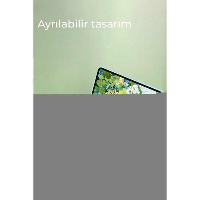 NTM iPad 5 Air 9.7 Kılıf KC01 Smart Klavyeli Tablet Kılıfı - Siyah