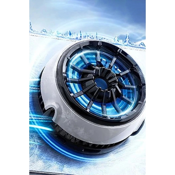 NTM CX03 15W Radyatör Telefon Soğutucu Fan - Siyah