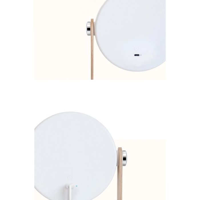 NTM JP-DLD Kamp Lambası Görünümlü Dekoratif Gece Lambası - Beyaz