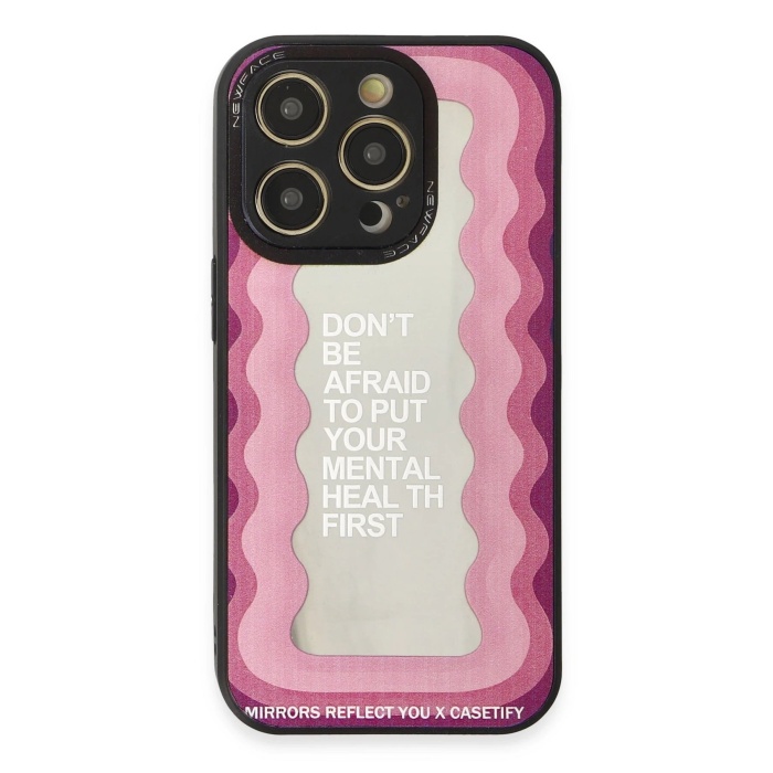 NTM iPhone 12 Pro Kılıf Mirror Desenli Kapak - Mirror - 11