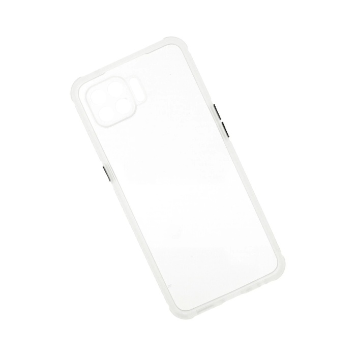 NTM Oppo Reno 4 Lite Kılıf Miami Şeffaf Silikon - Şeffaf