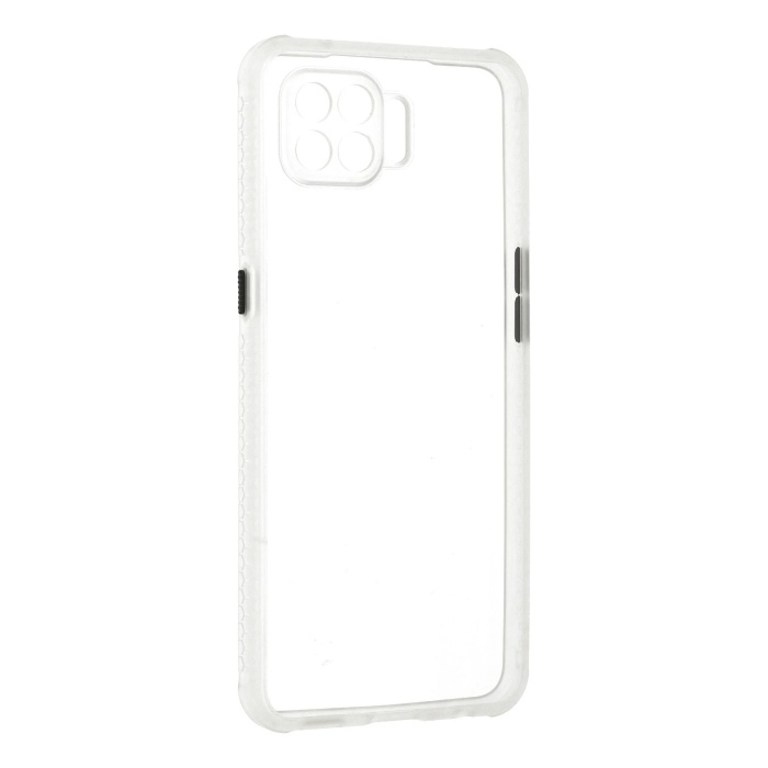 NTM Oppo Reno 4 Lite Kılıf Miami Şeffaf Silikon - Şeffaf