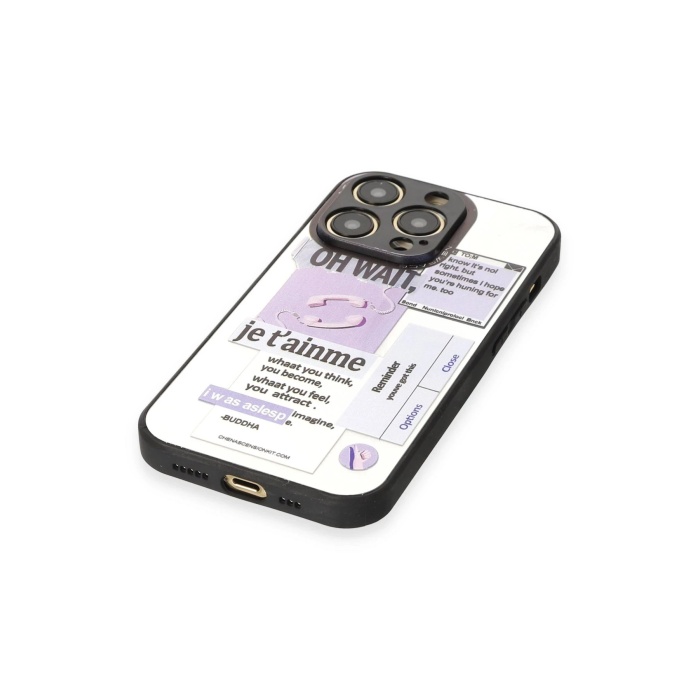 NTM iPhone 12 Pro Max Kılıf Mirror Desenli Kapak - Mirror - 4