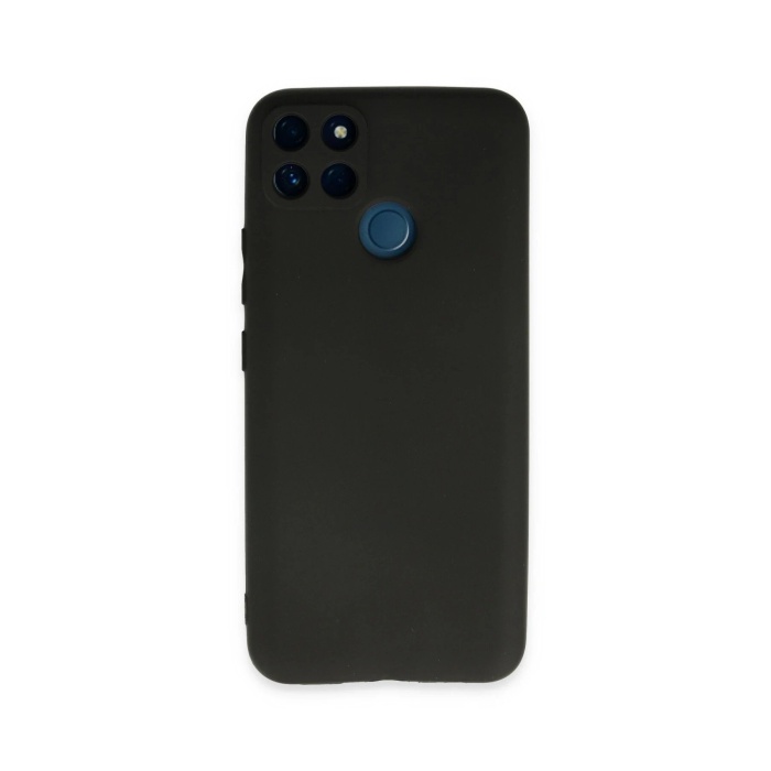 NTM Realme C21Y Kılıf First Silikon - Siyah