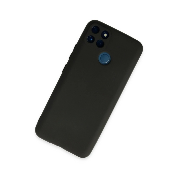 NTM Realme C21Y Kılıf First Silikon - Siyah