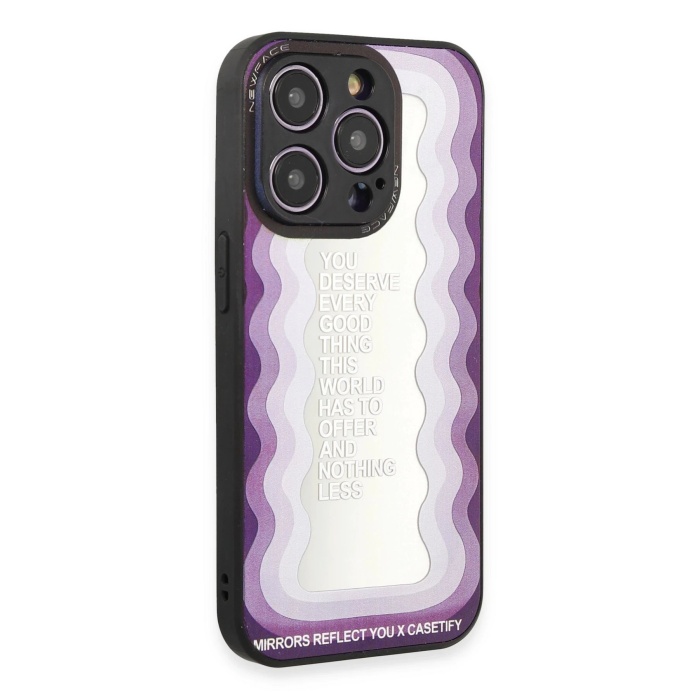 NTM iPhone 12 Pro Max Kılıf Mirror Desenli Kapak - Mirror - 5