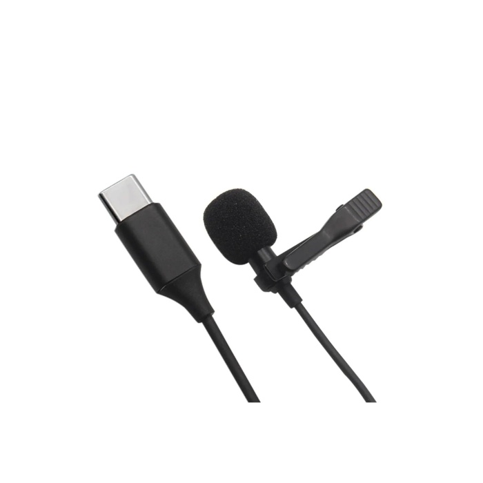 NTM Type-C 2 Metre Double Mikrofon - Siyah