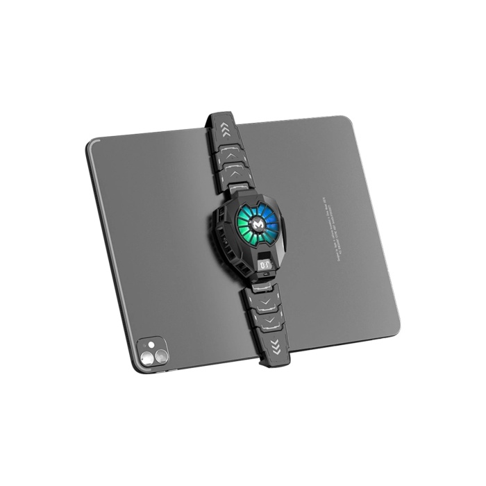 NTM DL05 RGB Radyatör Tablet ve Telefon Soğutucu Fan - Siyah