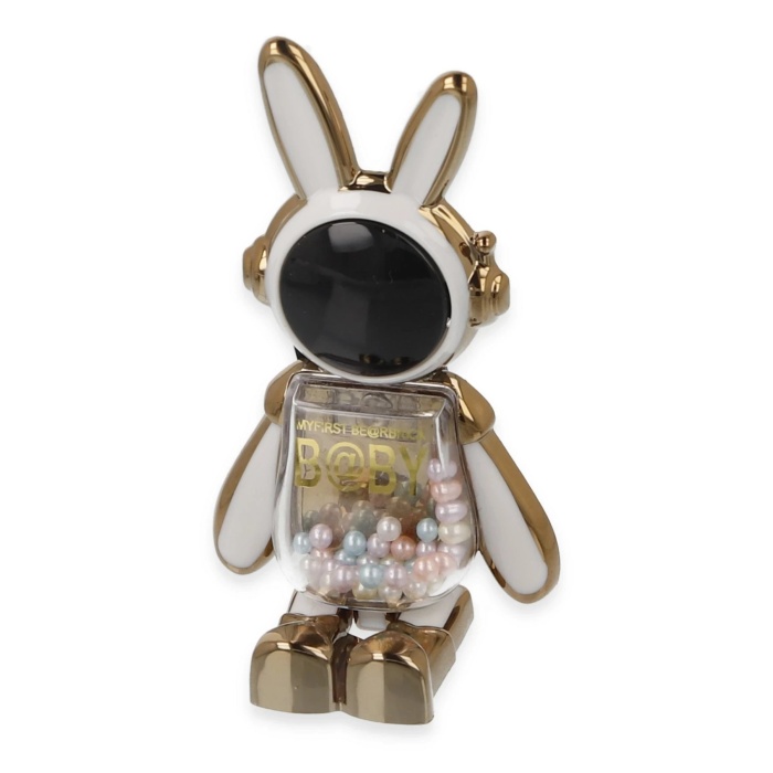 NTM Astro Stand Tavşan Astronot - Beyaz