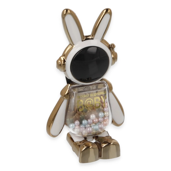 NTM Astro Stand Tavşan Astronot - Beyaz