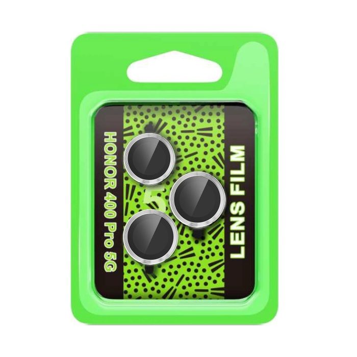 NTM Huawei Honor 400 Pro 5G Raze Metal Kamera Lens - Gümüş