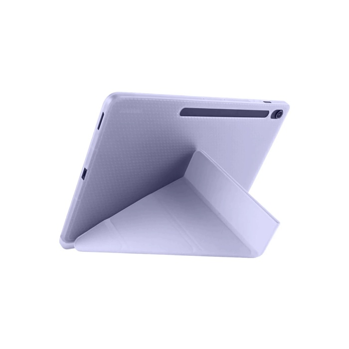 NTM Samsung Galaxy Tab S10 FE Plus 13.1 Kalemlikli Hugo Tablet Kılıfı - Açık Mor