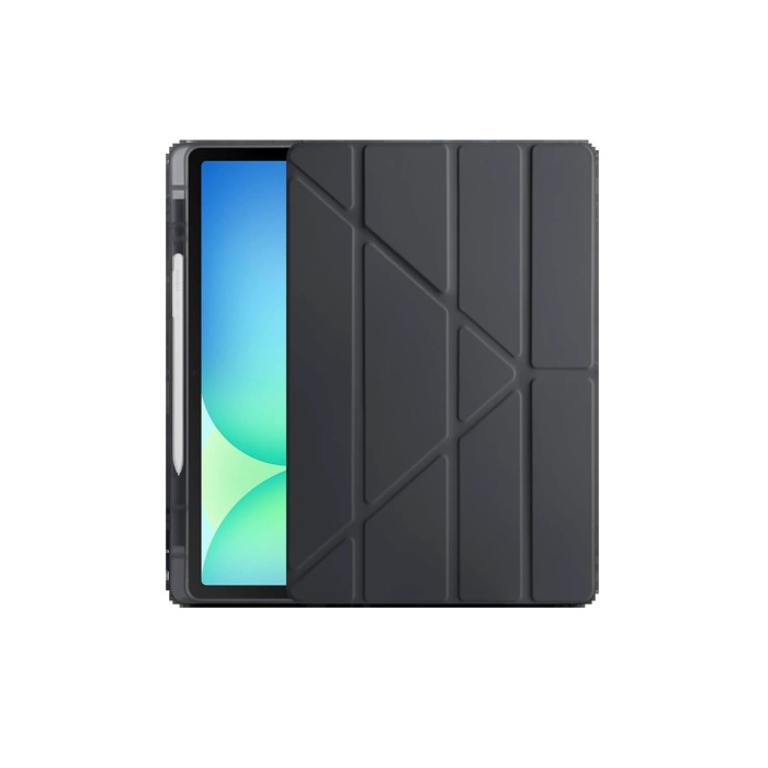 NTM Samsung Galaxy Tab S10 FE Plus 13.1 Kalemlikli Hugo Tablet Kılıfı - Siyah