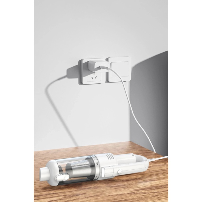 NTM LT-124 Kablosuz Çok Fonksiyonlu Araç Süpürge - Beyaz