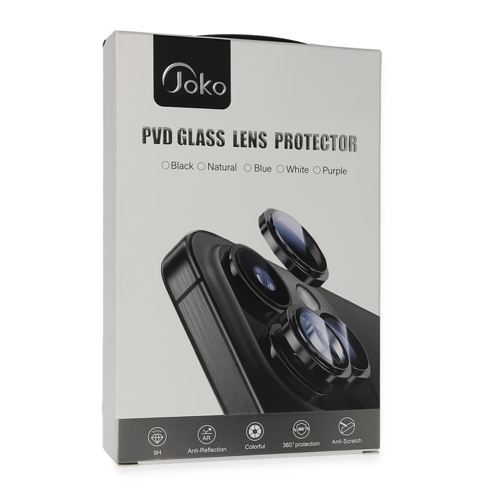 NTM Xiaomi Redmi Note 14 Pro 4G PVD Metal Kamera Lens - Siyah