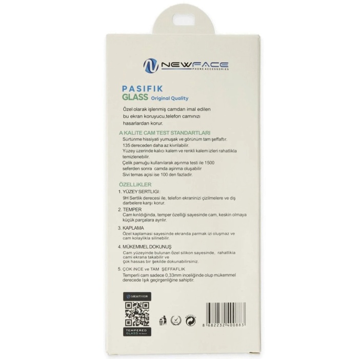 NTM iPhone 16 Pasifik Cam Ekran Koruyucu