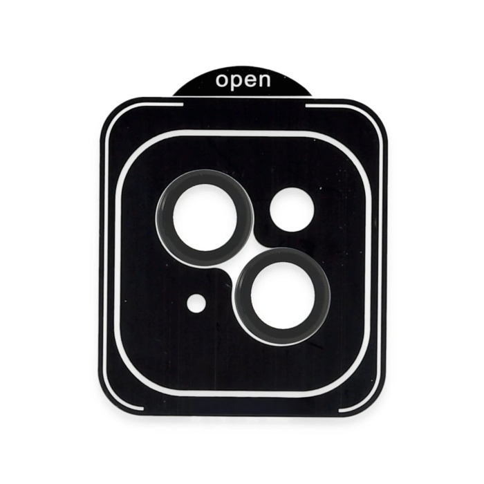 NTM Apple iPhone 13 PVD Metal Kamera Lens - Siyah