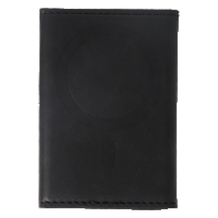 NTM Tema Magsafe Deri Kartlık - Siyah