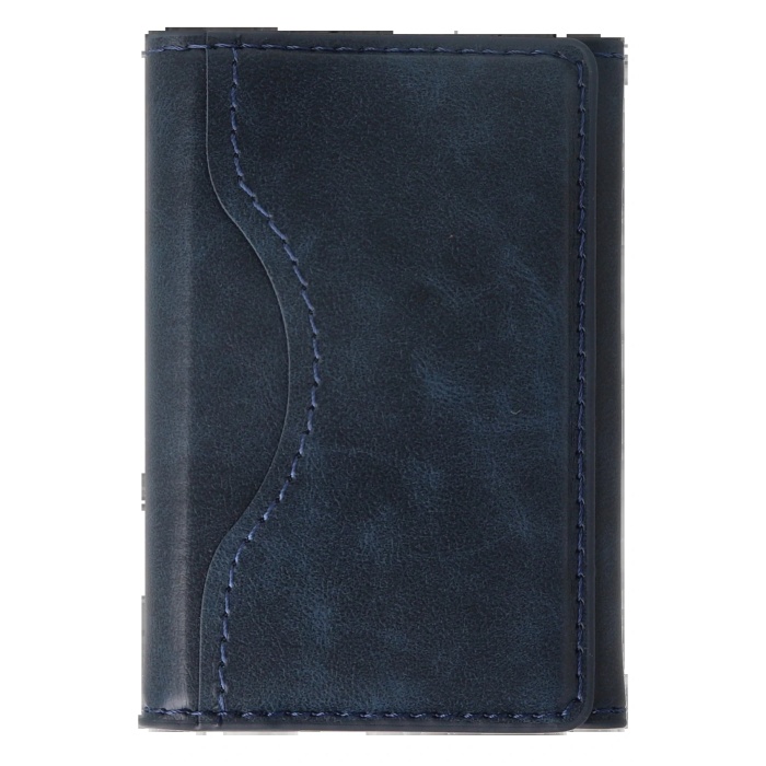 NTM Tema Magsafe Deri Kartlık - Lacivert