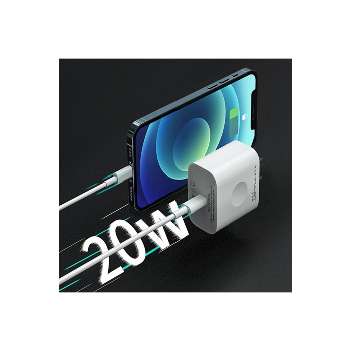 NTM C69D 20W + 1M 18W DC15 Type-C to Type-C Kablolu PD Şarj Cihazı