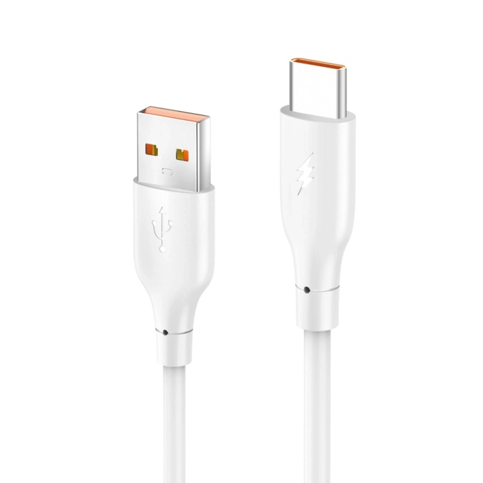 NTM DC65 USB to Type-C 1M 3.0A Hızlı Şarj Kablo - Beyaz