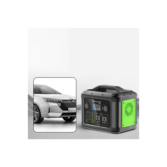 NTM CN06 Powerbank 1200W 315.000 mAh Kamp Şarj 60W PD - Siyah