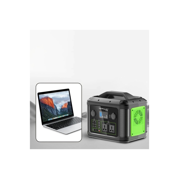 NTM CN06 Powerbank 1200W 315.000 mAh Kamp Şarj 60W PD - Siyah