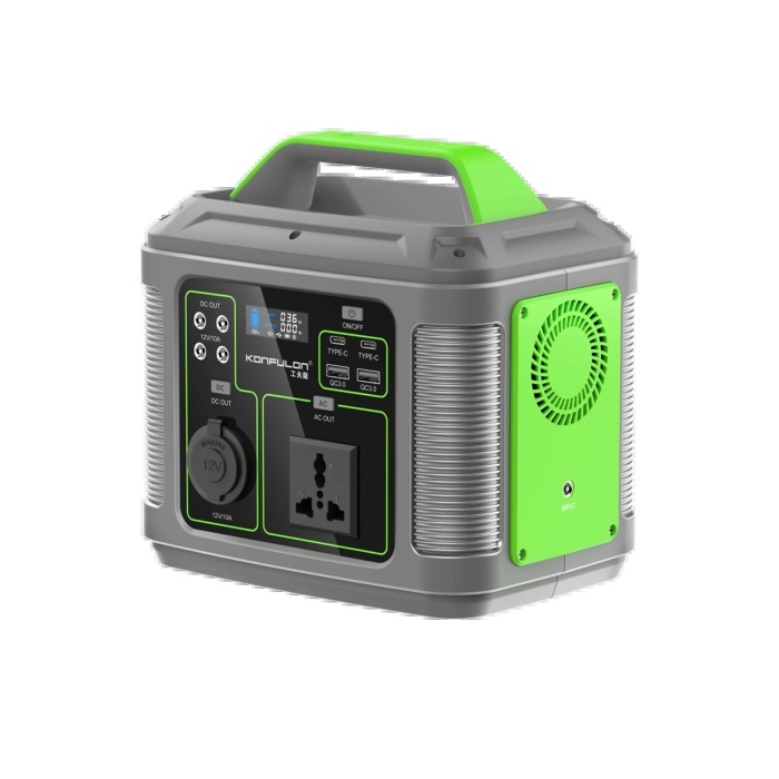 NTM CN04 Powerbank 300W 60.000 mAh 5W Led Işıklı Kamp Şarj PD 60W - Gri