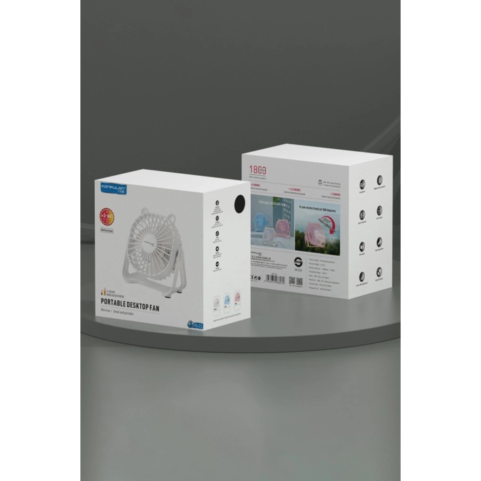 NTM FS23 Masaüstü Soğutma Fanı - Beyaz