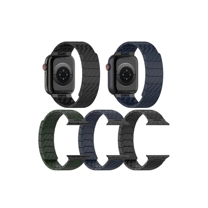 NTM Watch 45mm Carbon Steel Kordon - Lacivert