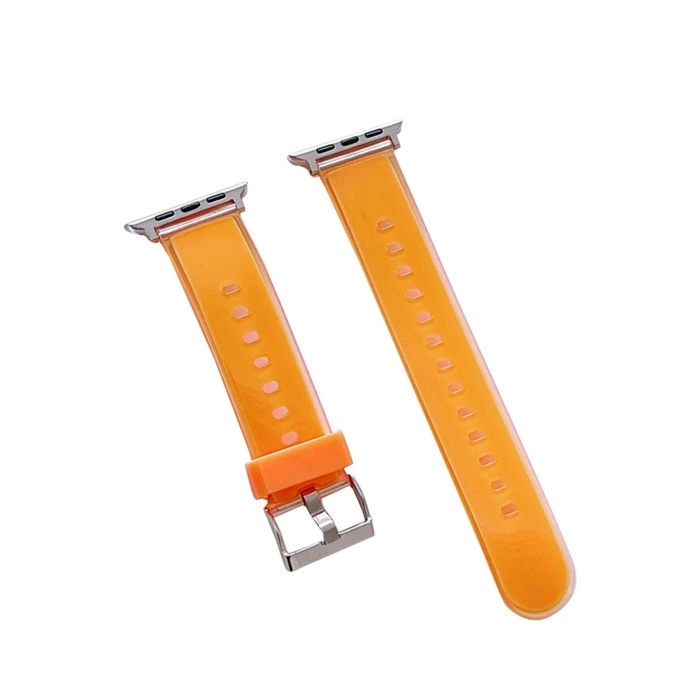 NTM Watch 45mm Jelly Silikon Kordon - Turuncu