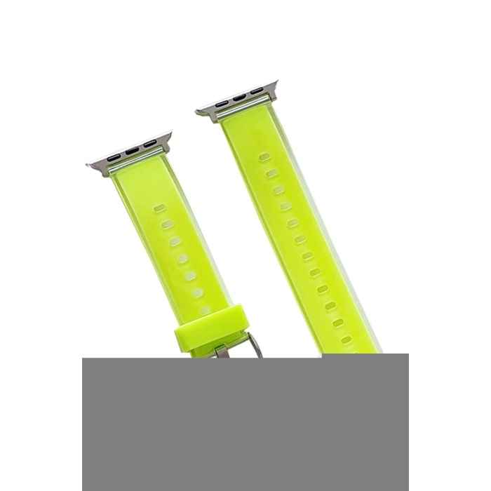 NTM Watch 45mm Jelly Silikon Kordon - Yeşil