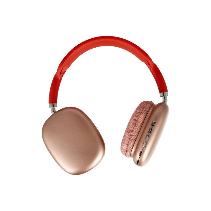 NTM KR Max BT Kablosuz Kulaklık - Kırmızı