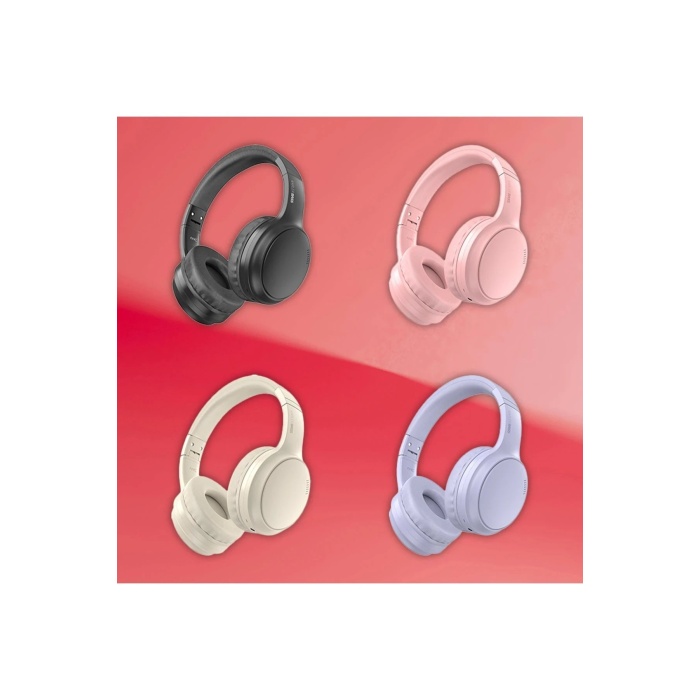 NTM KRH4 Aktif Gürültü Engelleyici Özellikli Kafaüstü Kablosuz Bluetooth Kulaklık - Siyah