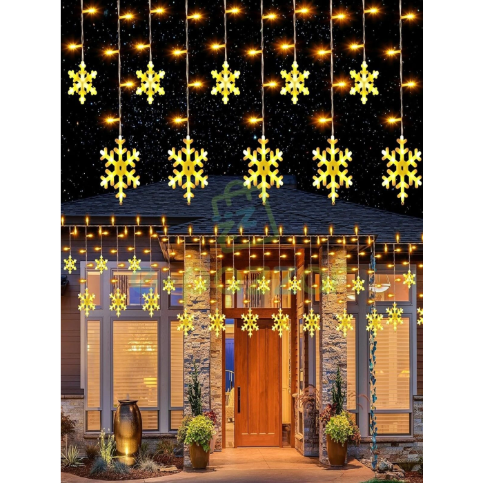 3m 12 Saçaklı 12 Kar Tanesi 8 Fonksiyonlu