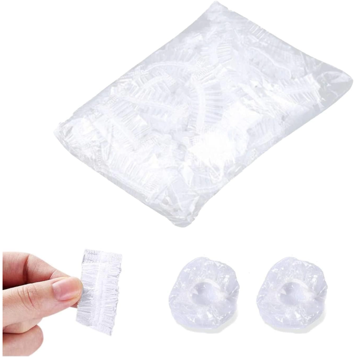 100  Su Geçirmez Kulak Örtüleri Su Geçirmez Kulak Kapları Duş İçin