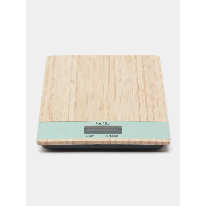 Ahşap Lüks Dijital Ekranlı 15 Kg 1 Gr Çok Şık Hassas Elektronik Mutfak Terazisi