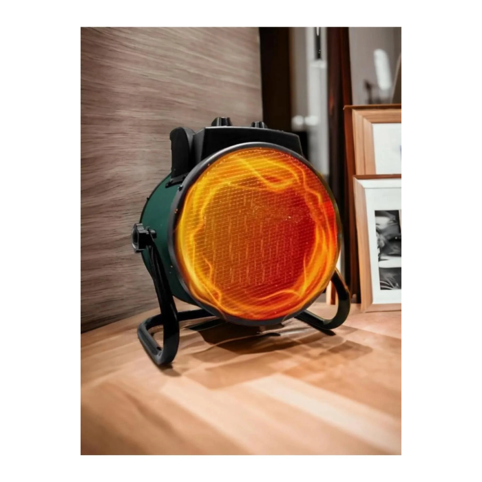 Ultra Güçlü 3000 Watt Taşınabilir Elektrikli Portatif Isıtıcı Soba Sıcak Hava Üfleyen Fan Radyatör